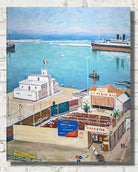 Open air theater, Algiers, Albert Marquet, Morocco Landscape