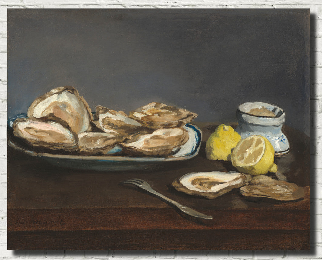 Édouard Manet, French Impressionist Fine Art Print : Oysters