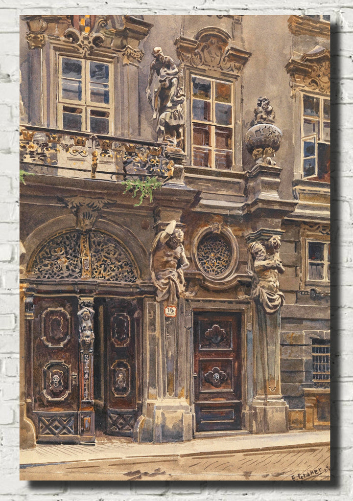 Palais Breuner, Vienna, Ernst Graner Fine Art Print
