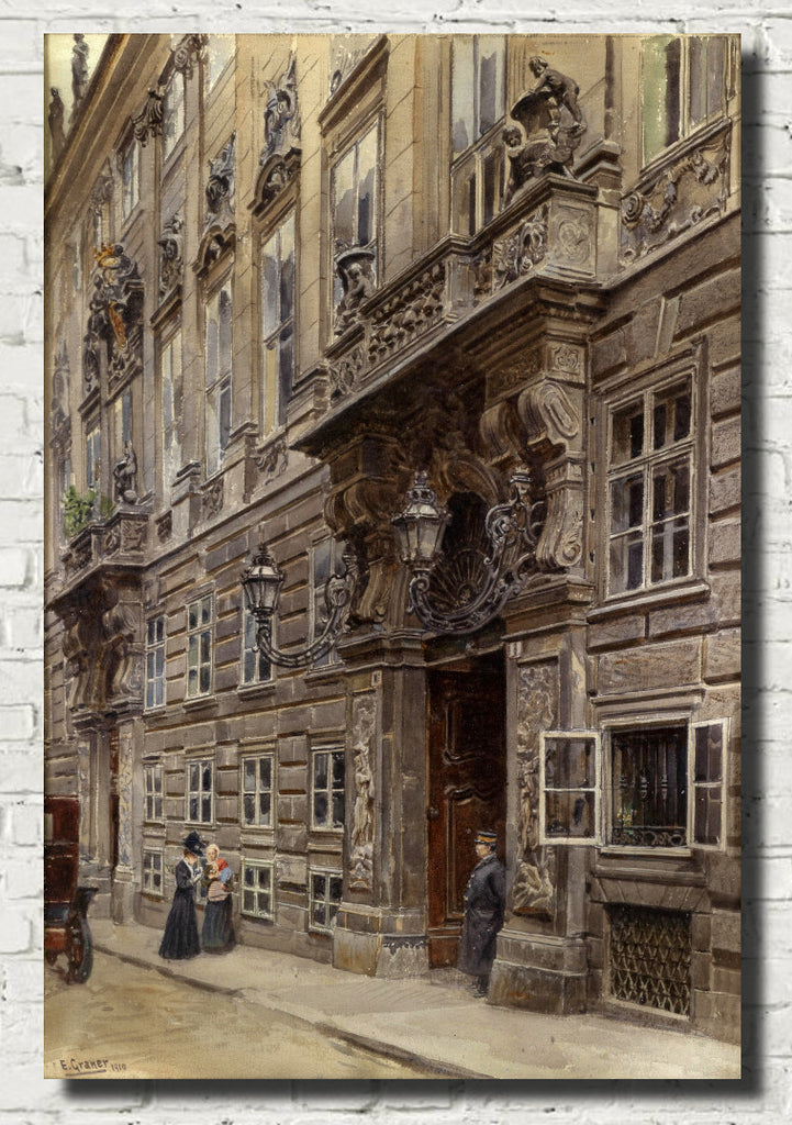 The Winter Palace of Prince Eugene, Vienna, Ernst Graner Fine Art Print