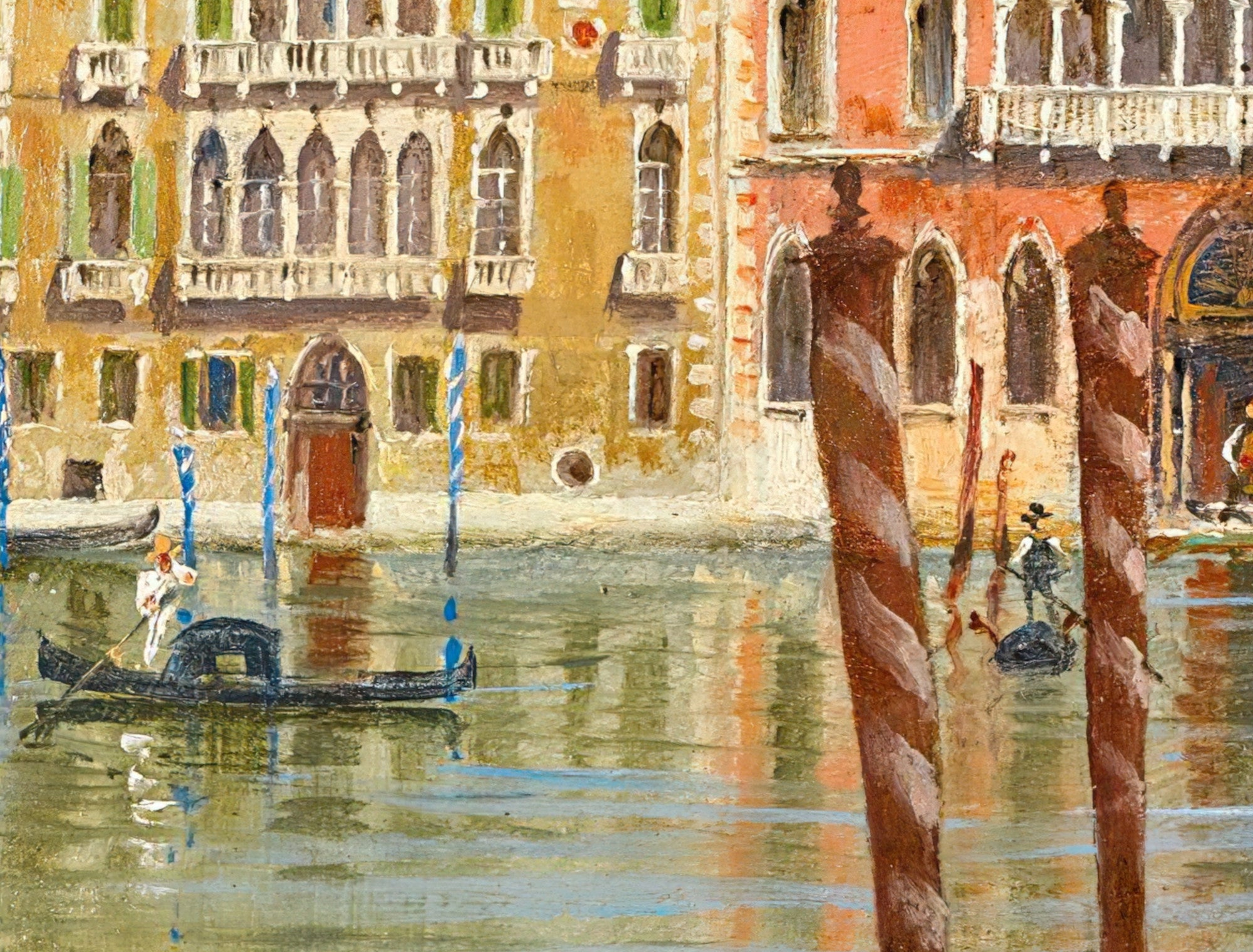 Palazzo Ca’ Foscari, Venice, Antonietta Brandeis Fine Art Print