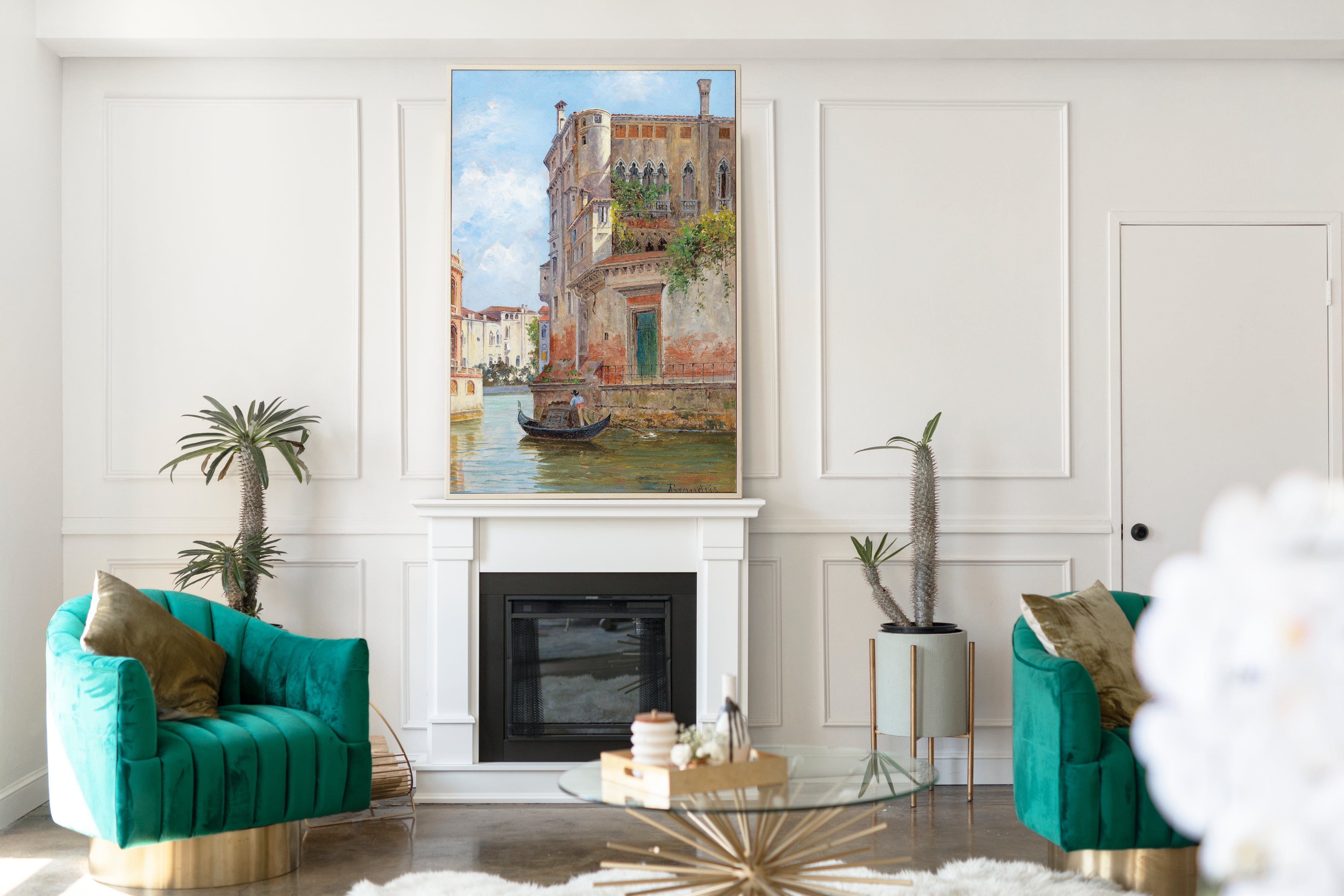Palazzo, Venice, Antonietta Brandeis Fine Art Print