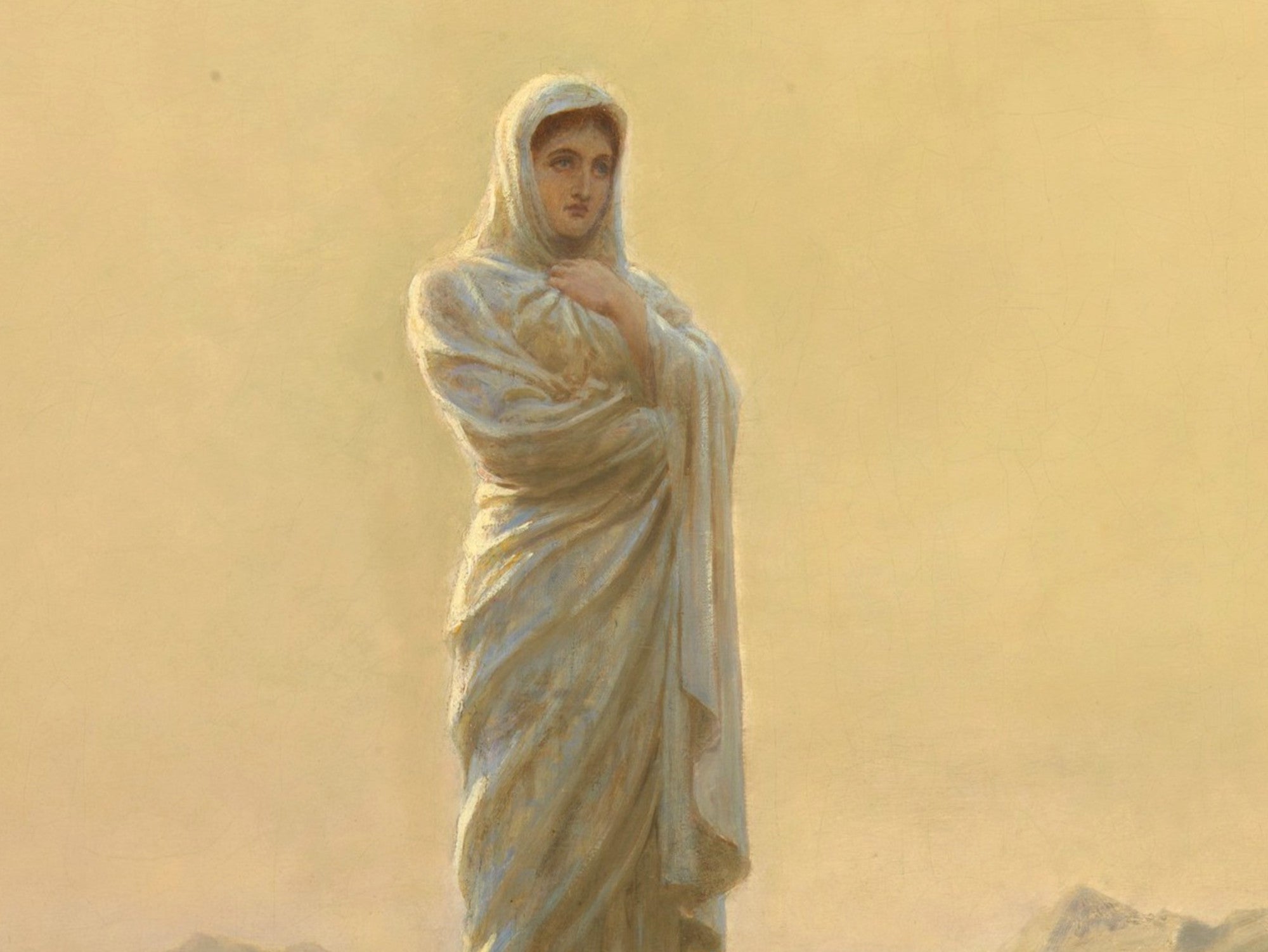 Briton Rivière Fine Art Print, Pallas Athena and the Herdsman's Dogs