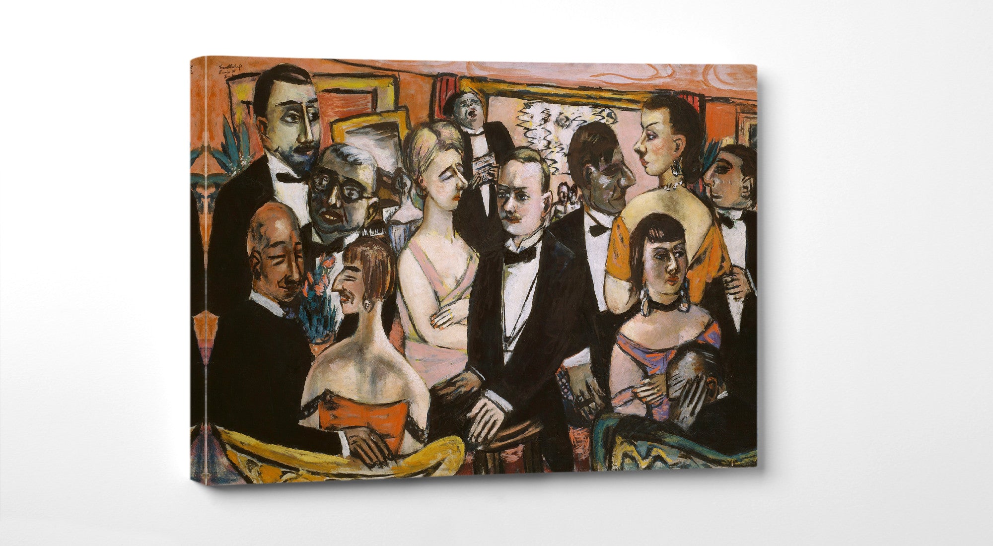 Max Beckmann, Paris Society (Gesellschaft Paris, 1931)  - New Objectivity