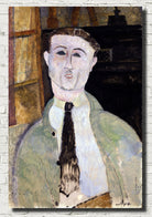 Amedeo Modigliani Fine Art Print :  Paul Guillaume