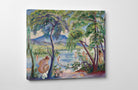Landscape with bathers, Colombier, Henri Manguin, Paysage aux baigneuses, Colombier