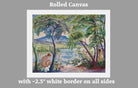 Landscape with bathers, Colombier, Henri Manguin, Paysage aux baigneuses, Colombier