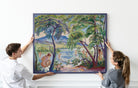 Landscape with bathers, Colombier, Henri Manguin, Paysage aux baigneuses, Colombier