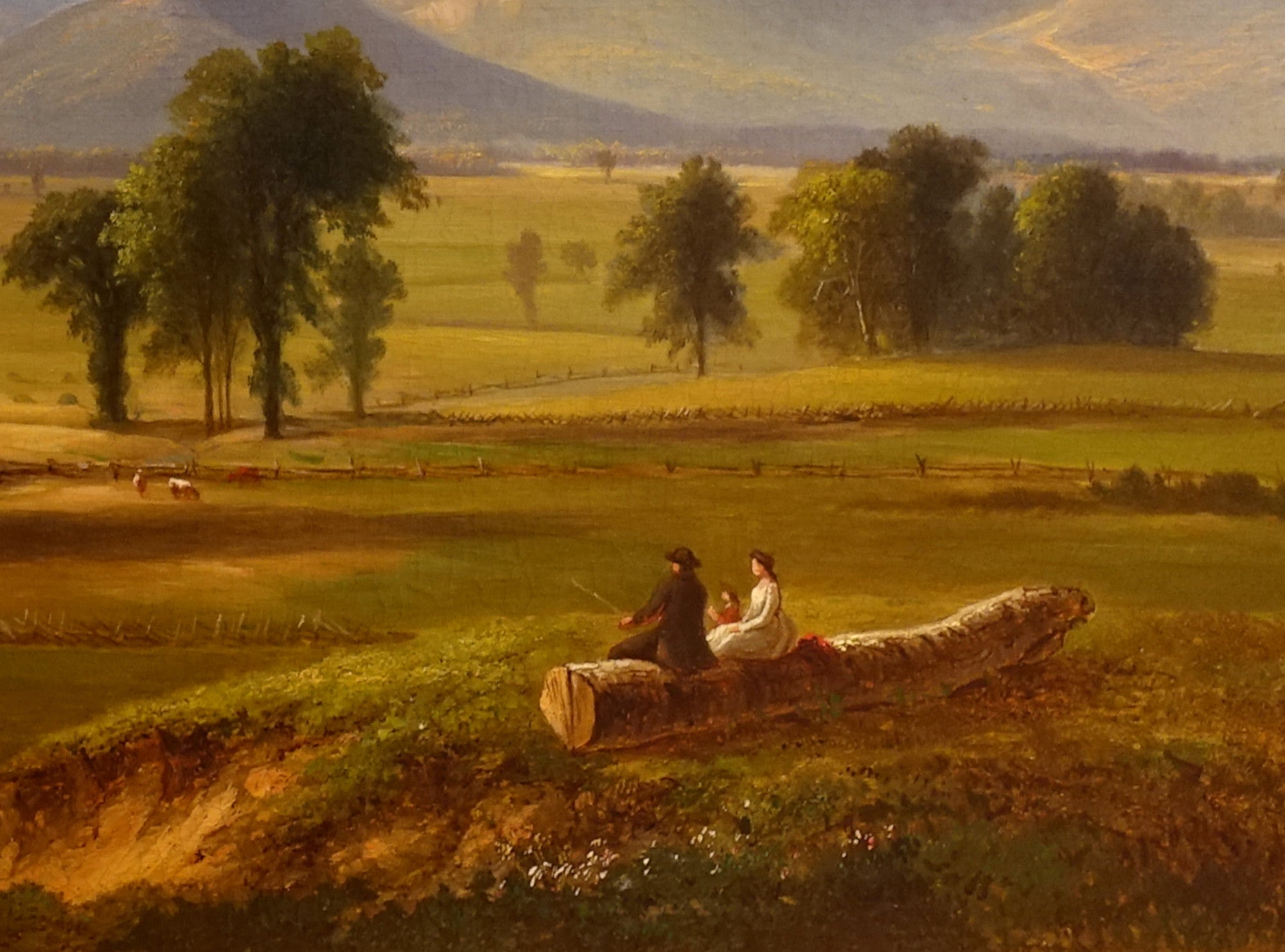 Peace and Harmony, Mount Washington from the Intervale, North Conway, Benjamin Champney