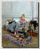Giovanni Boldini Fine Art Print, Peaceful Days