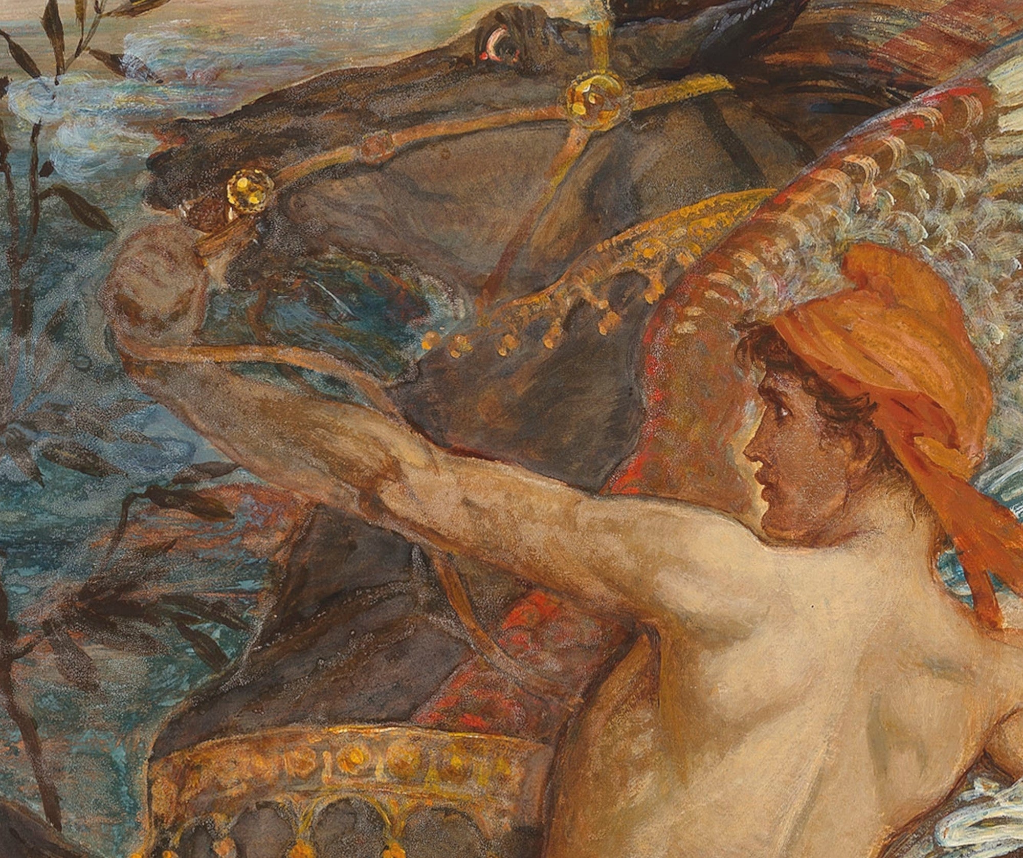 Pegasus, Walter Crane Fine Art Print