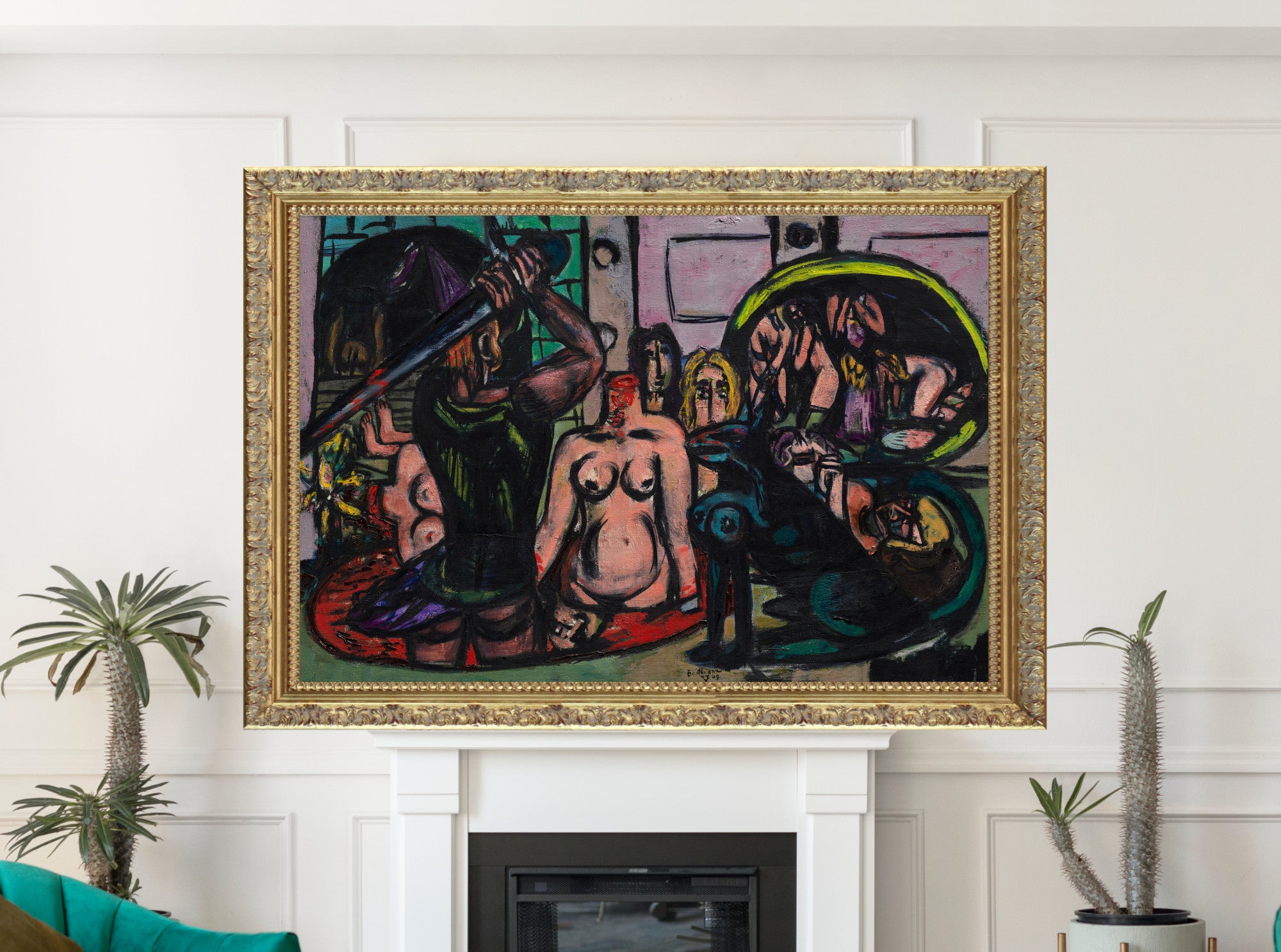 Max Beckmann, Perseus’s Last Duty (1949)  - New Objectivity