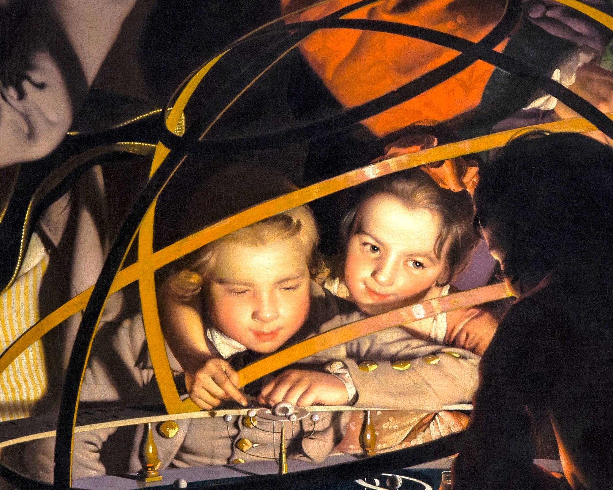Joseph Wright of Derby Fine Art Print : Philosopher Giving that Lecture on the Orrery