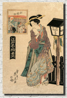 Keisai Eisen, Japanese Art Print : Pictures of Eastern Brocade