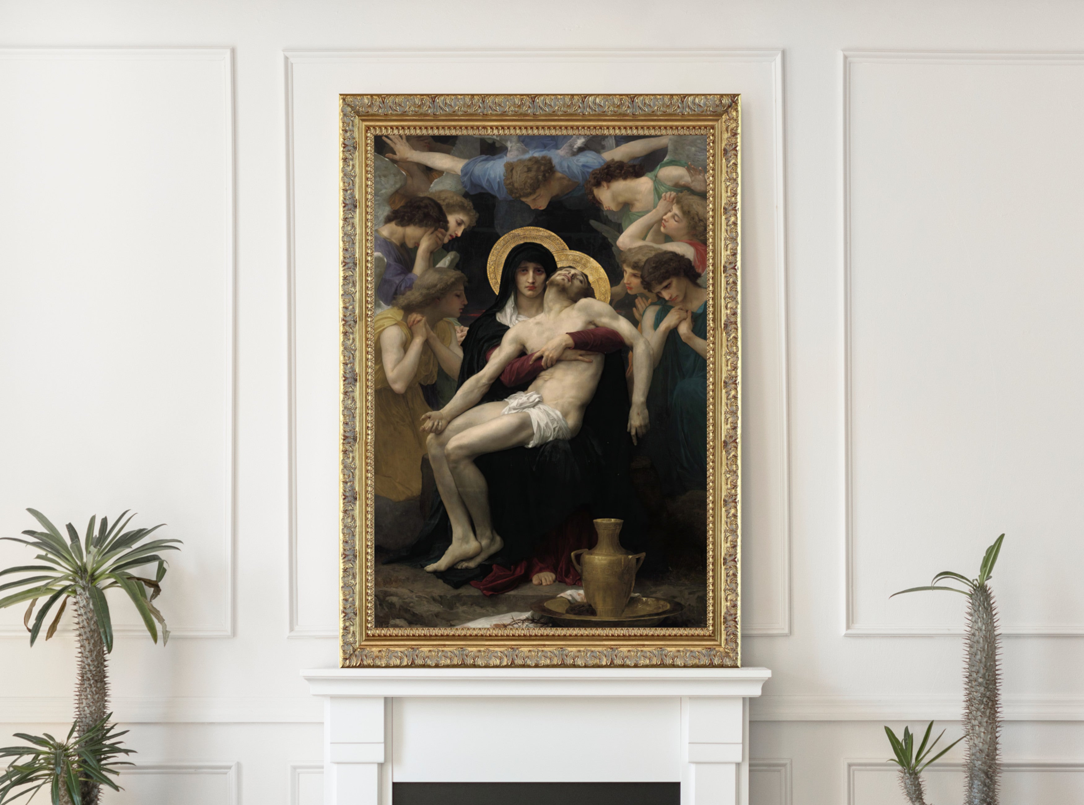 William-Adolphe Bouguereau, Pieta, Mary Mourning Christ