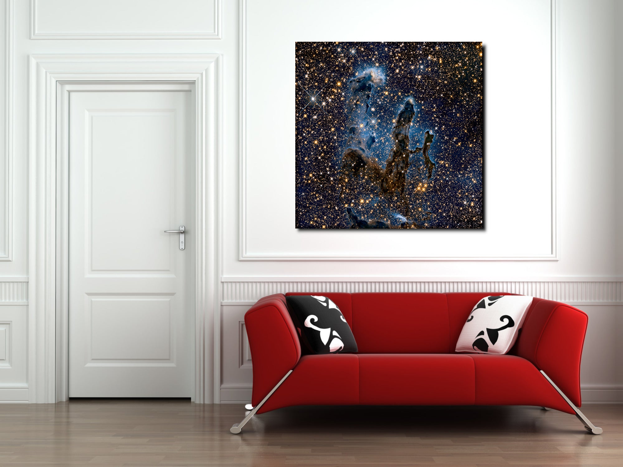 Photographic Art Print, Pillars of Creation Messier 16 (The Eagle Nebula)