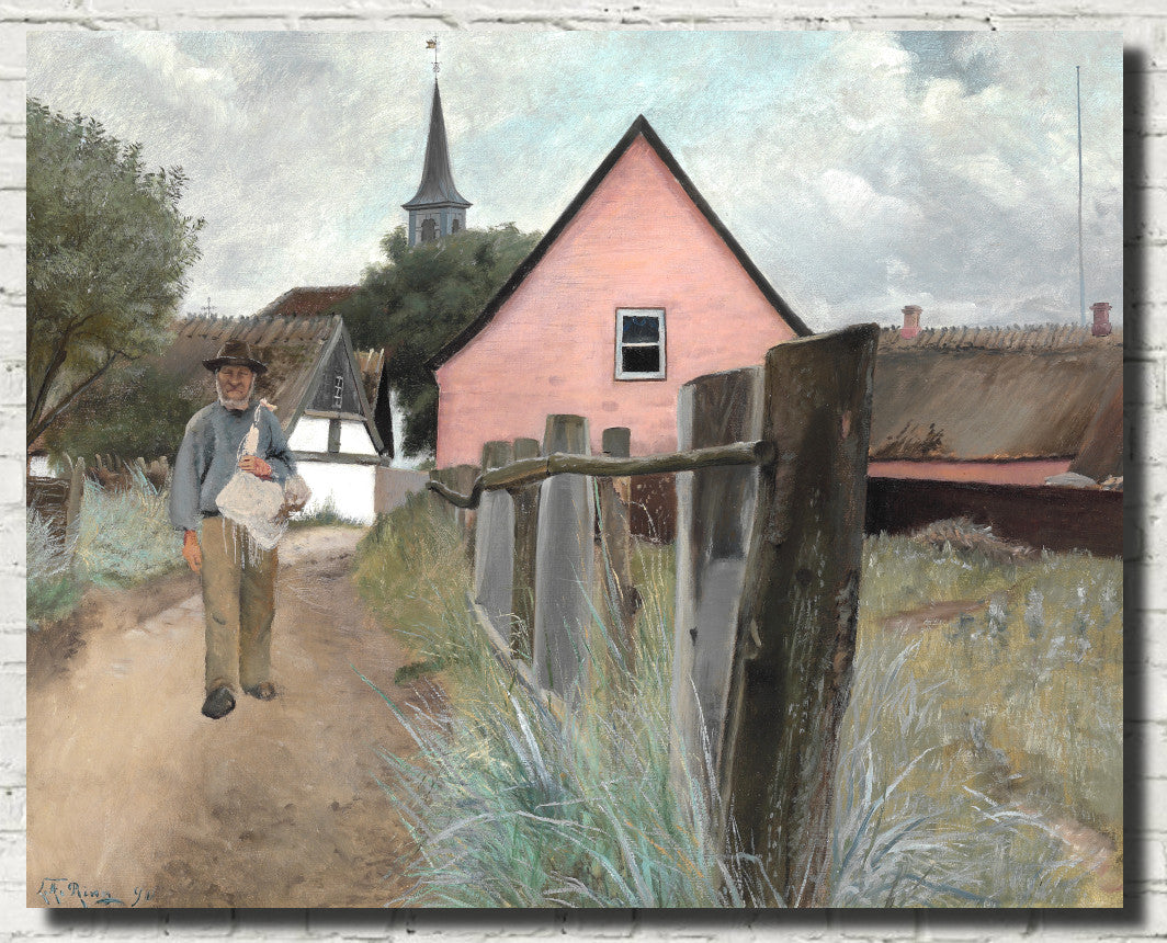 Laurits Andersen Ring Fine Art Print, Pilot's path. Hornbæk