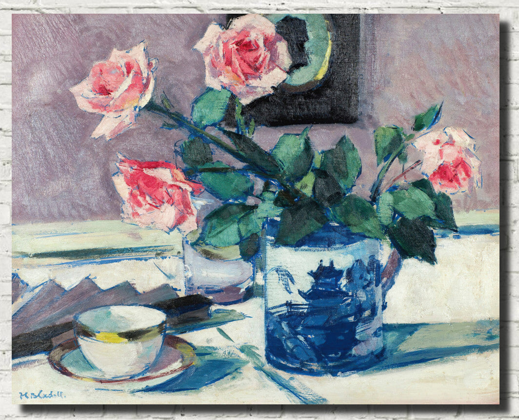 Pink Roses, Francis Cadell Fine Art Print