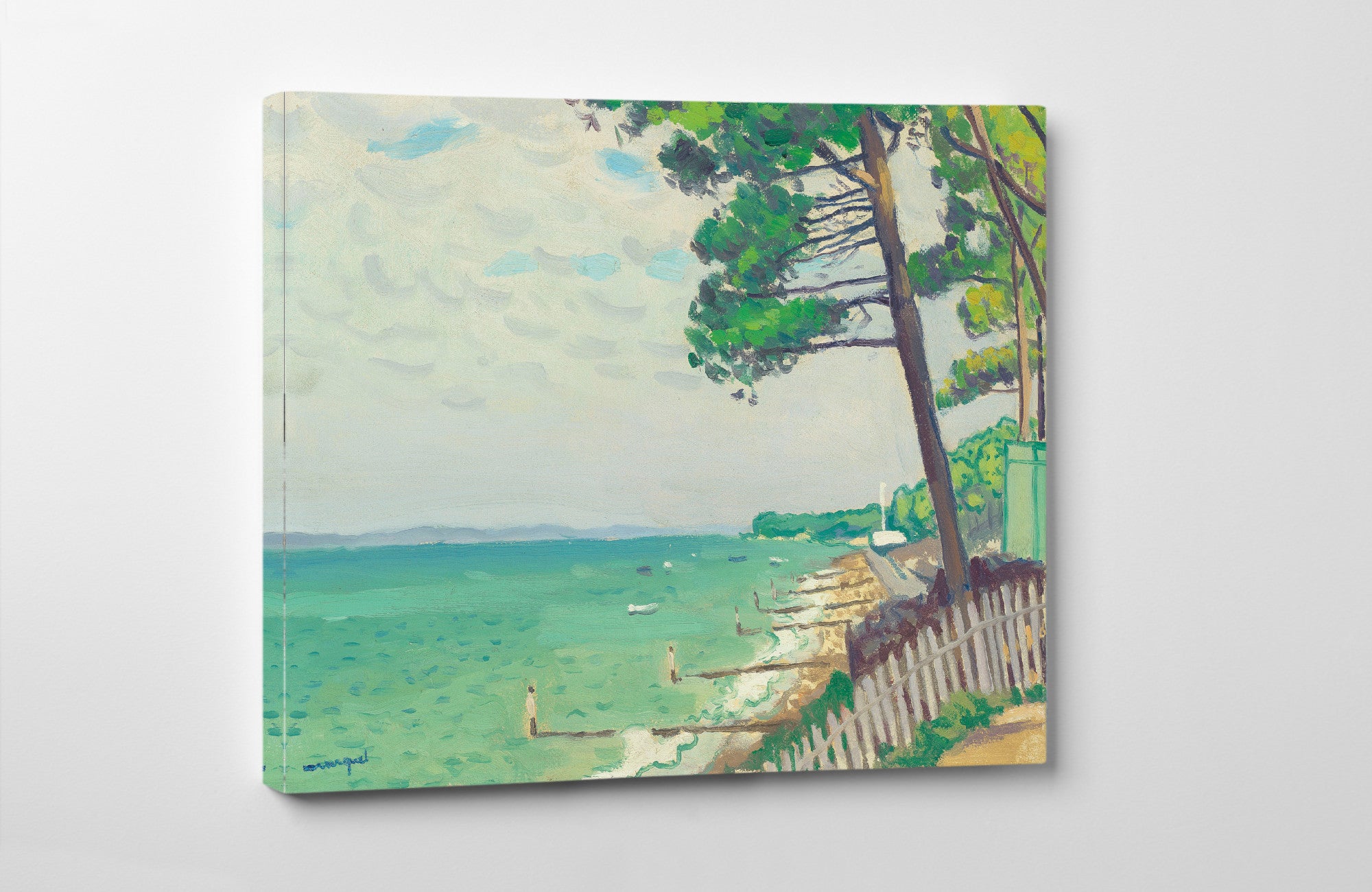 Pines at Pyla, Albert Marquet, Coastal Landscape