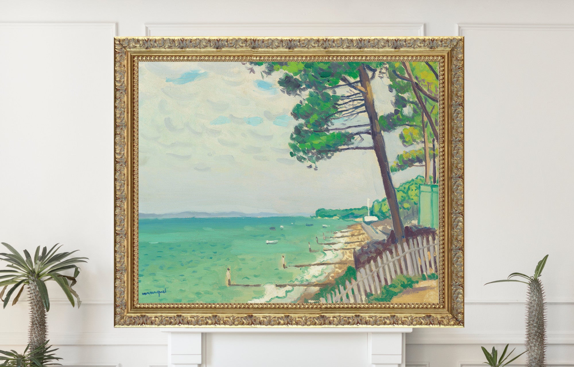 Pines at Pyla, Albert Marquet, Coastal Landscape