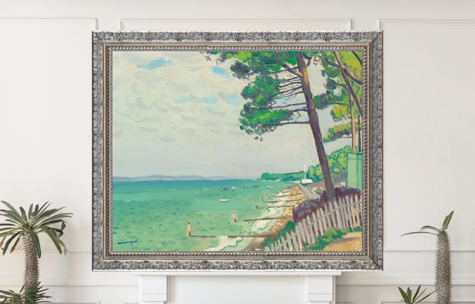 Pines at Pyla, Albert Marquet, Coastal Landscape