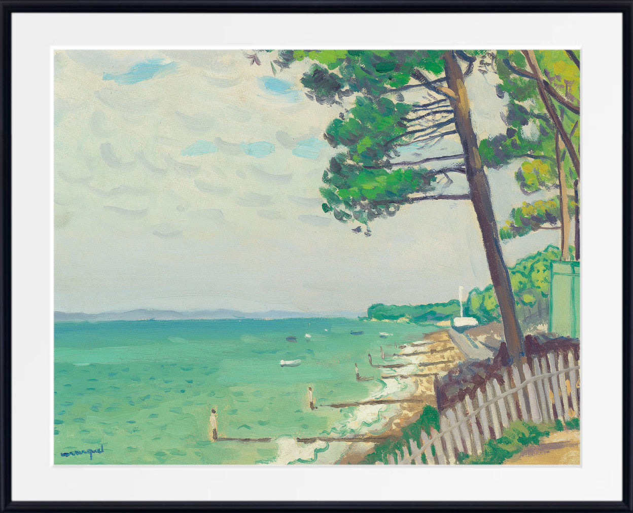 Pines at Pyla, Albert Marquet, Coastal Landscape