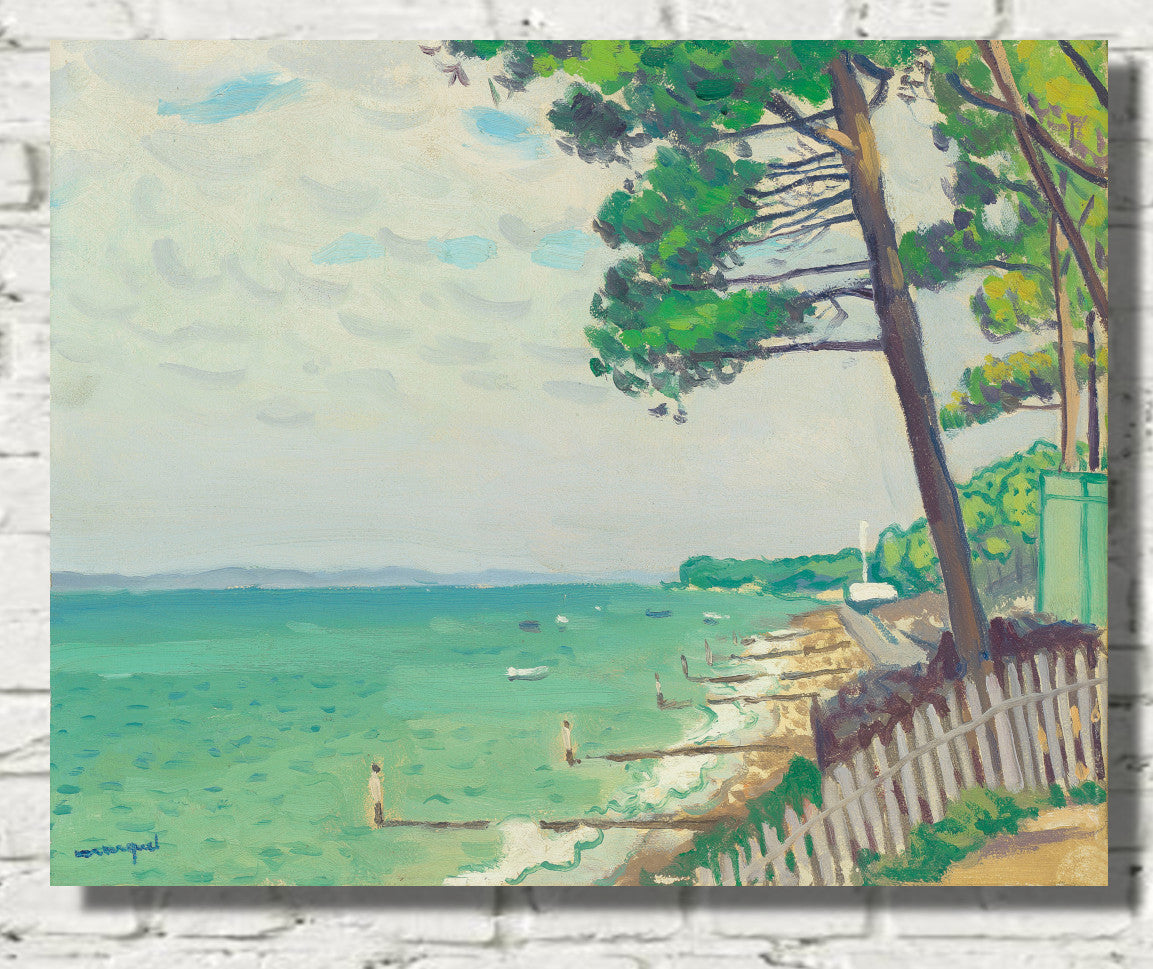 Pines at Pyla, Albert Marquet, Coastal Landscape