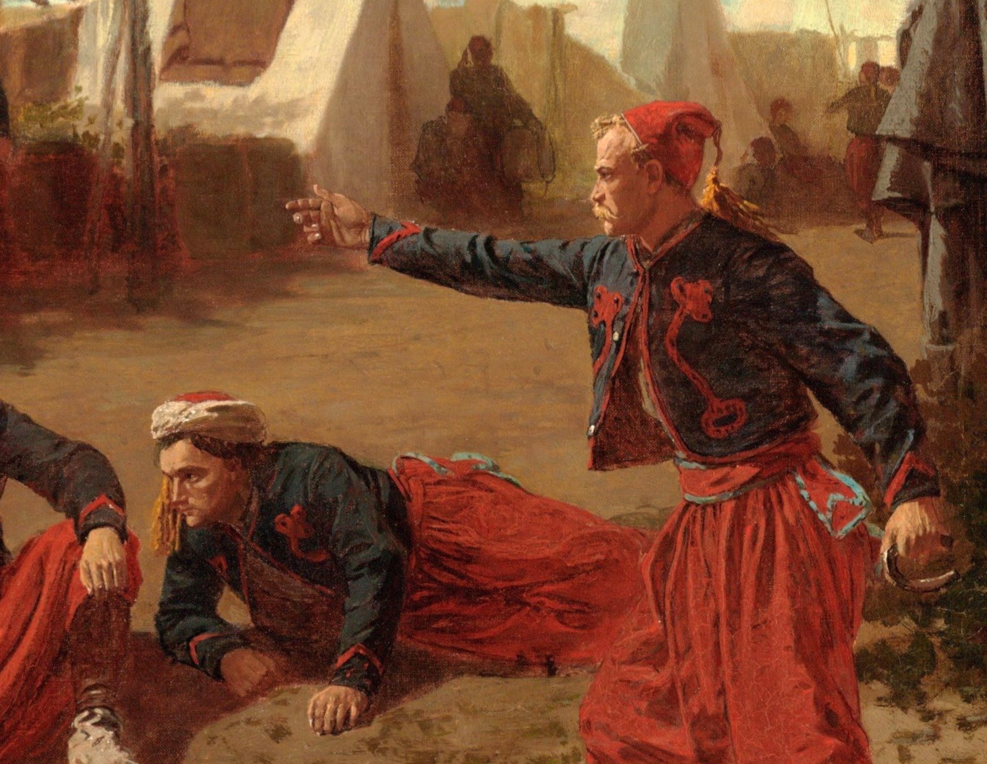 Winslow Homer Fine Art Print : Pitching Quoits