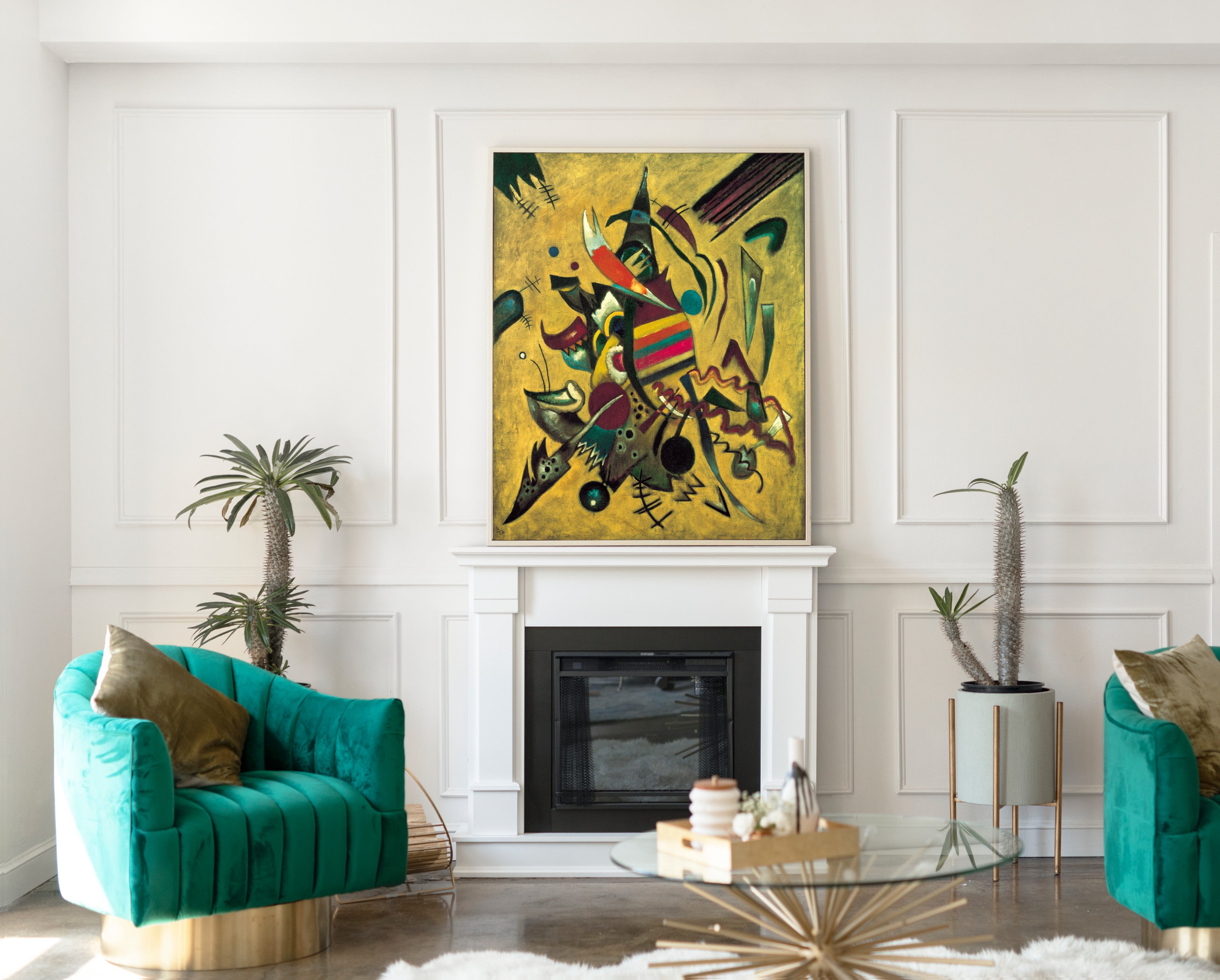 Points, Wassily Kandinsky Abstract Fine Art Print