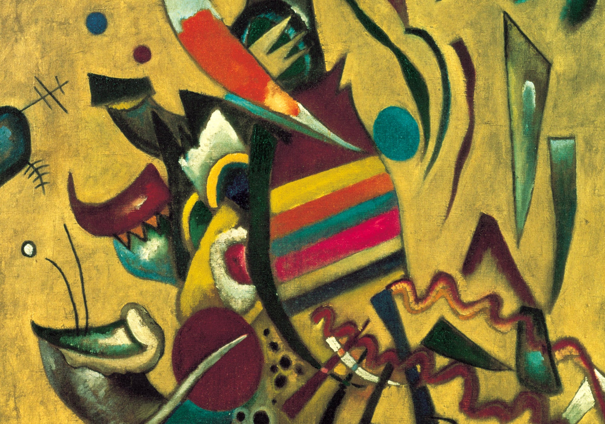 Points, Wassily Kandinsky Abstract Fine Art Print