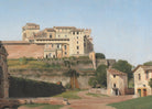Porta Angelica and Part of the Vatican, C W Eckersberg
