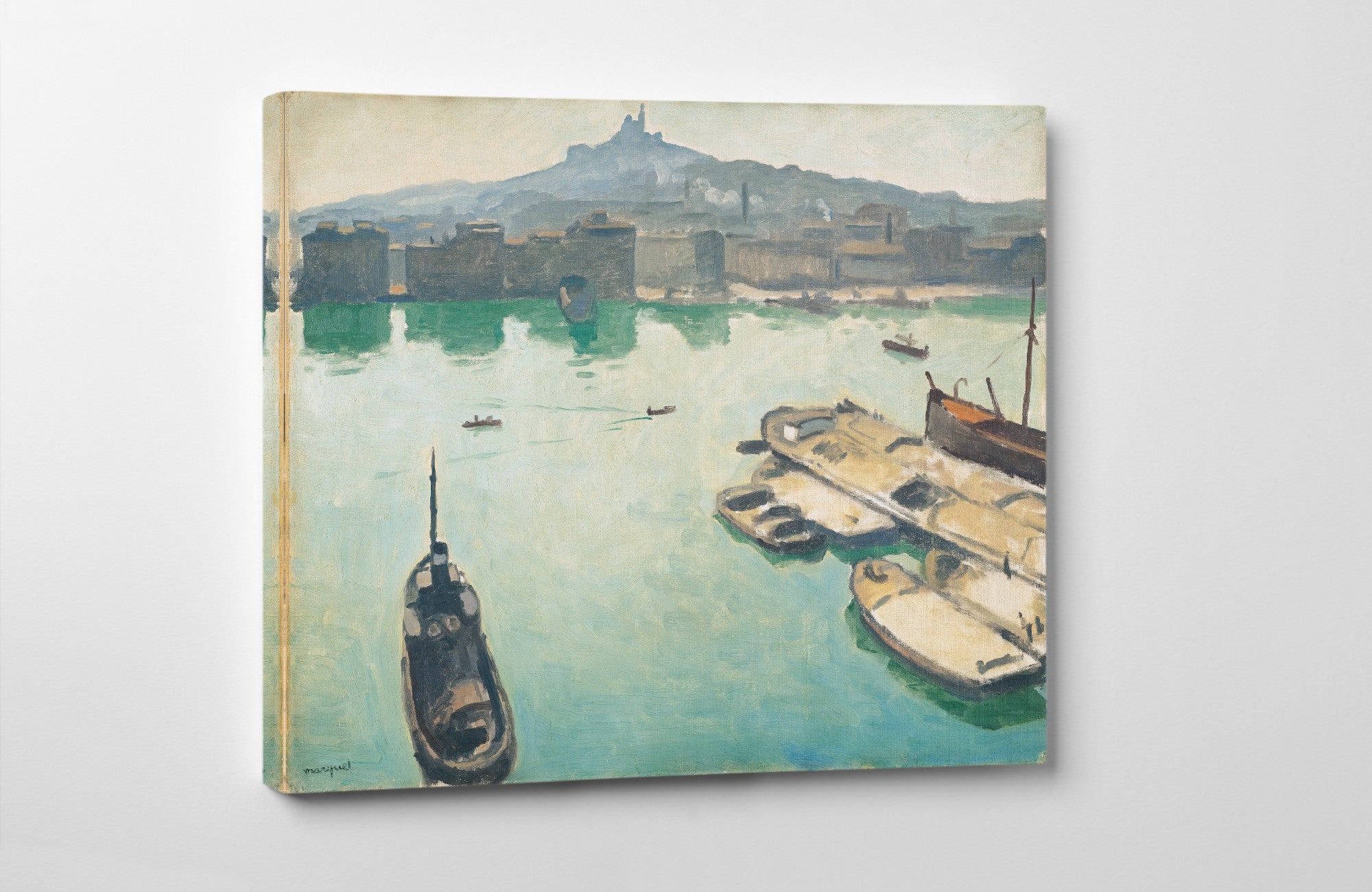 Port of Marseilles, Albert Marquet, French Riviera Landscape
