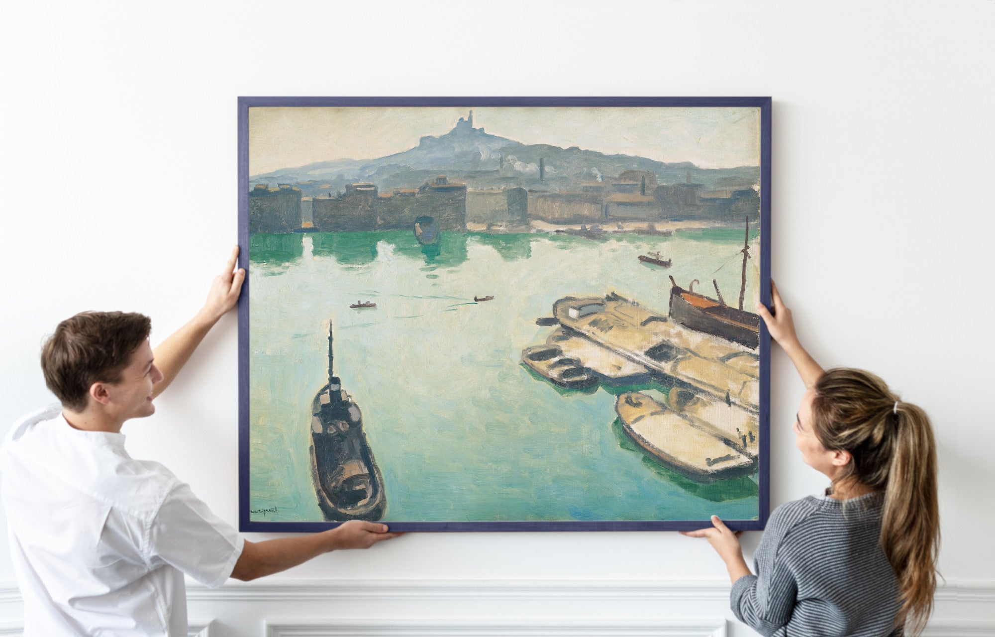 Port of Marseilles, Albert Marquet, French Riviera Landscape