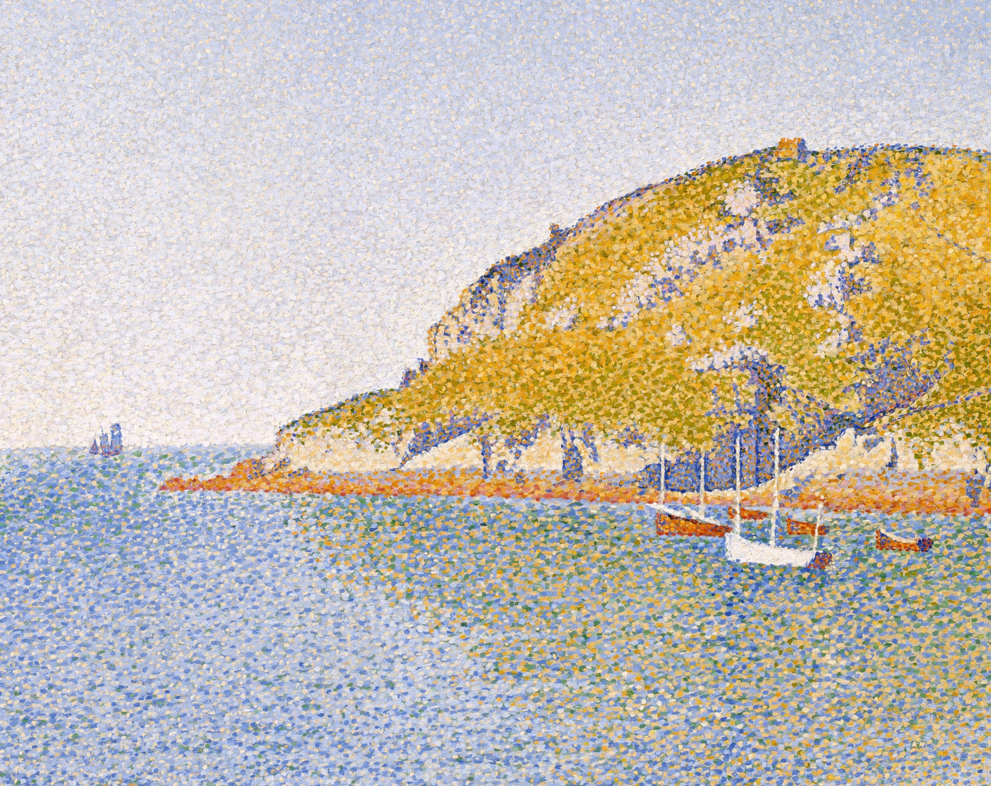 Paul Signac Fine Art Print, Port of Saint-Cast