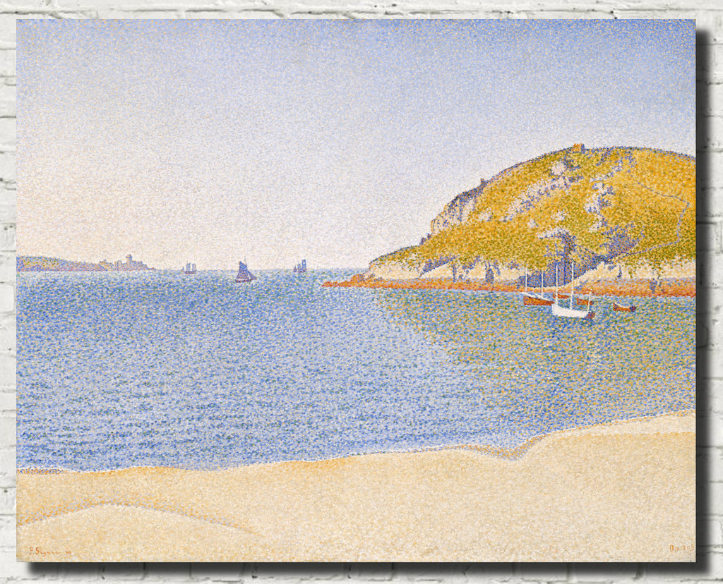Paul Signac Fine Art Print, Port of Saint-Cast