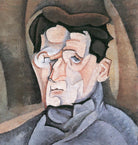 Juan Gris Crystal Cubism Fine Art Print, Portrait Maurice Raynal