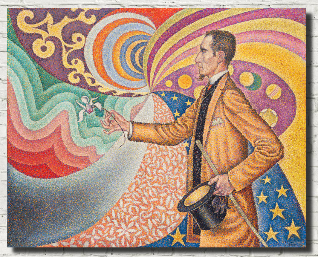 Paul Signac Fine Art Print, Port of Félix Fénéon