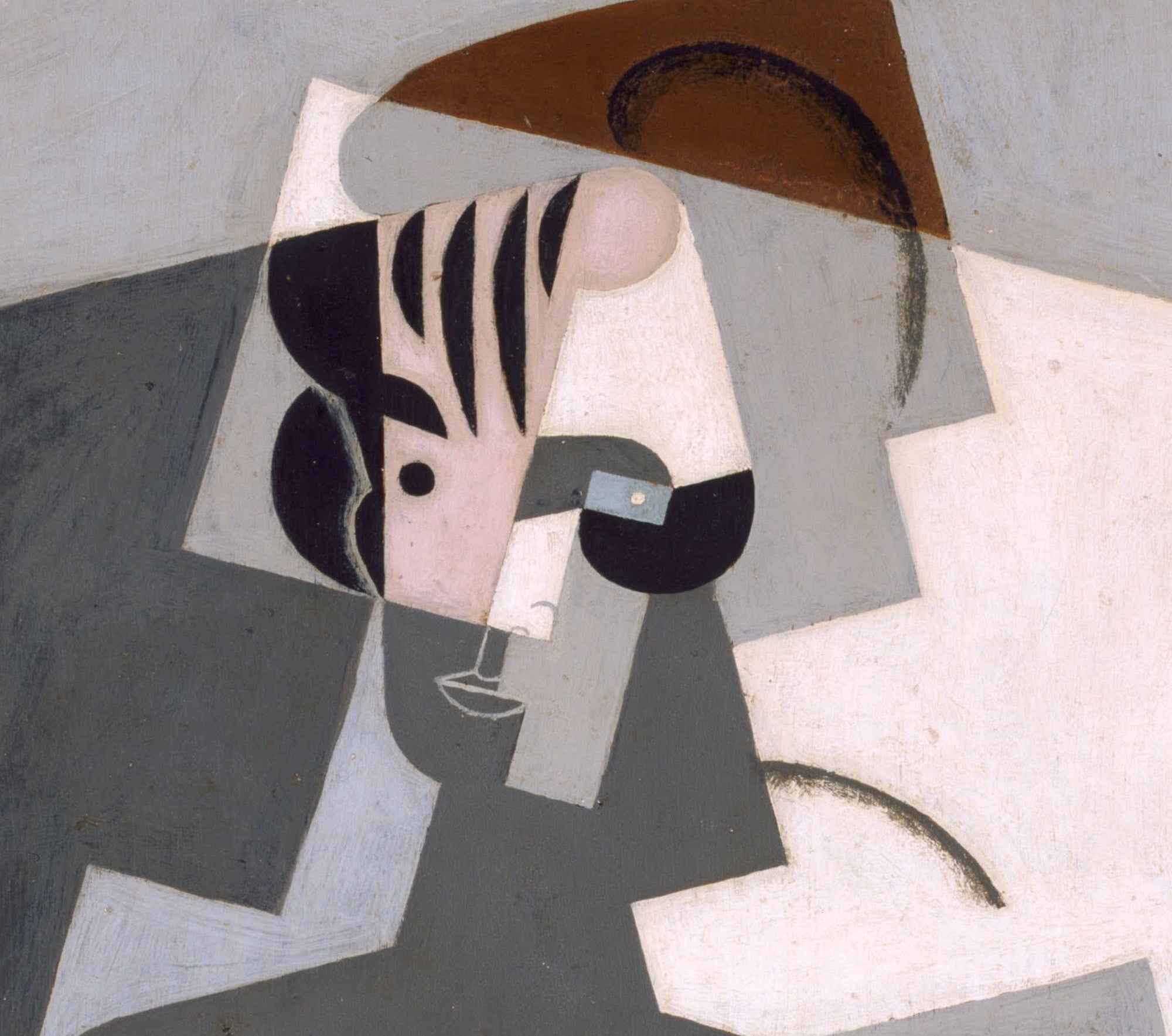 Juan Gris Crystal Cubism Fine Art Print : Portrait of Madame Josette Gris