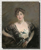 Giovanni Boldini Fine Art Print, Portrait of Josefina Alvear de Errazuriz