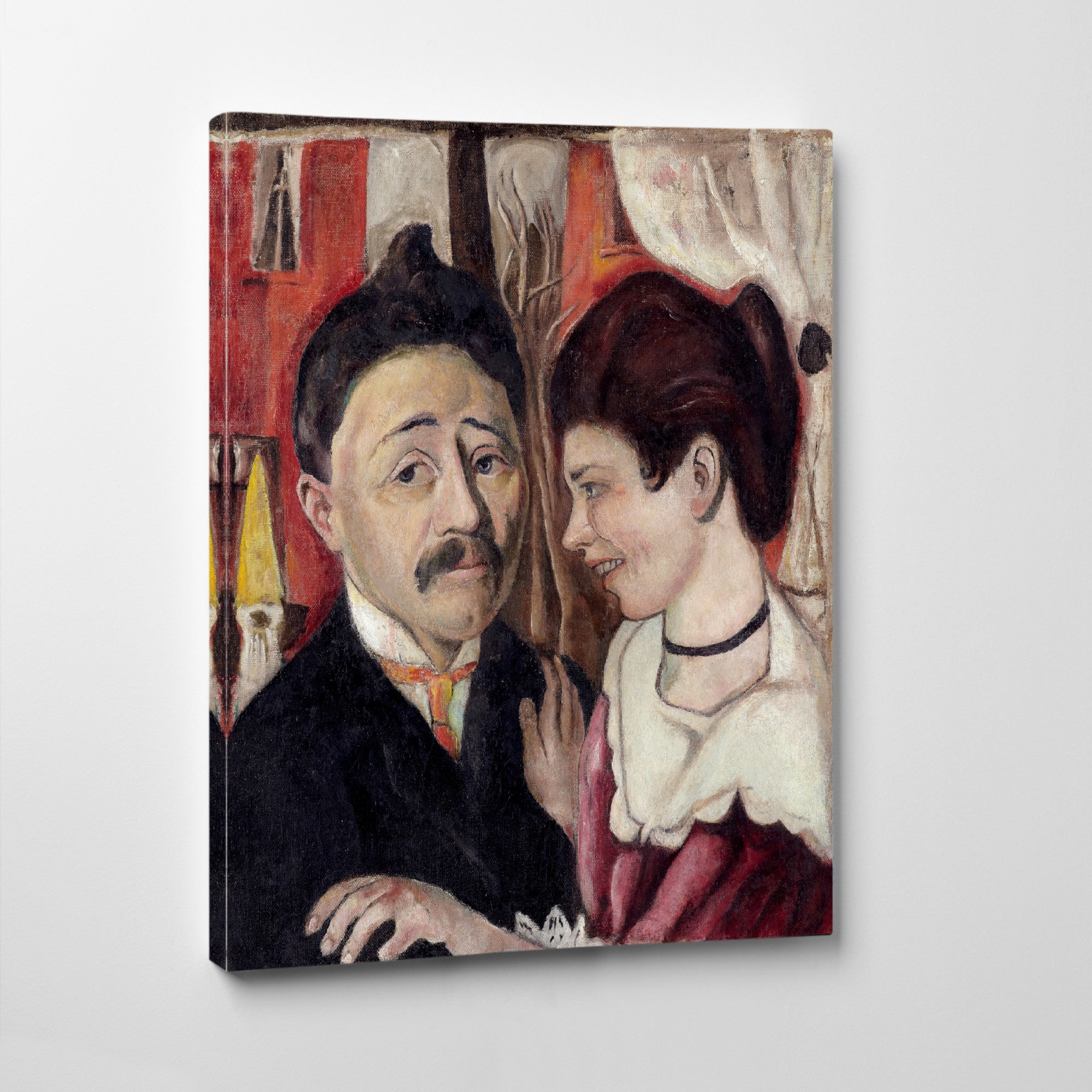 Max Beckmann, Portrait of Carl Couple (1918)- New Objectivity