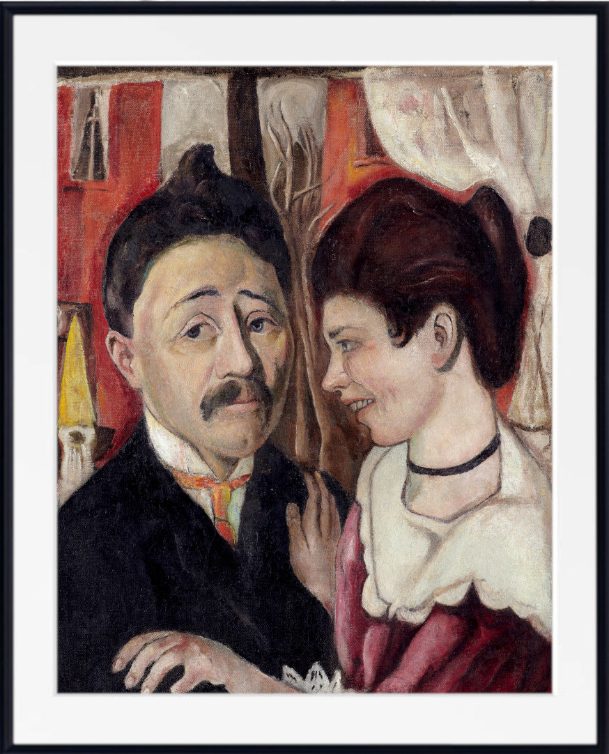 Max Beckmann, Portrait of Carl Couple (1918)- New Objectivity