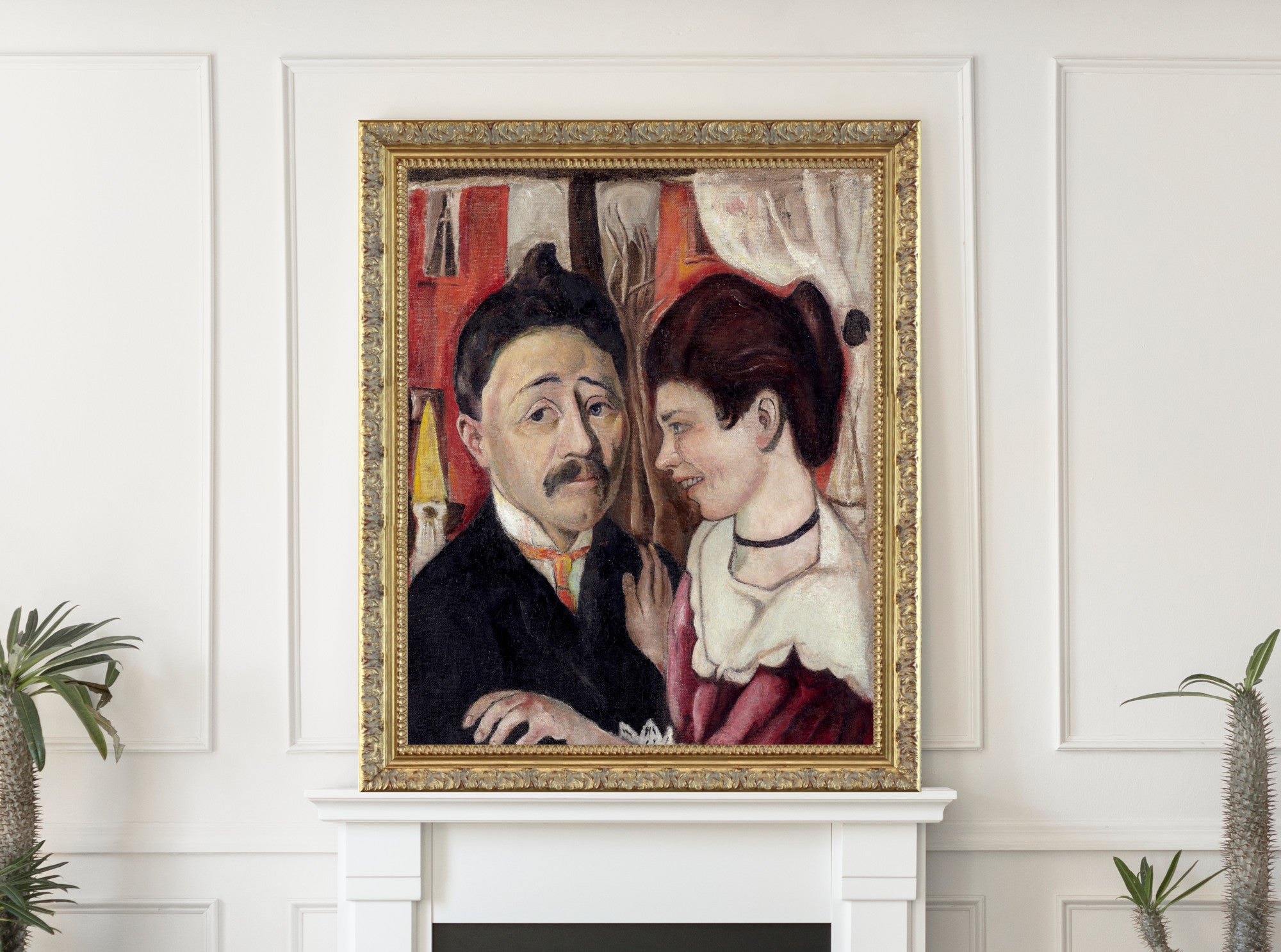 Max Beckmann, Portrait of Carl Couple (1918)- New Objectivity