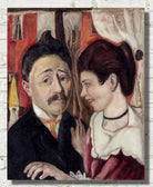 Max Beckmann, Portrait of Carl Couple (1918)- New Objectivity
