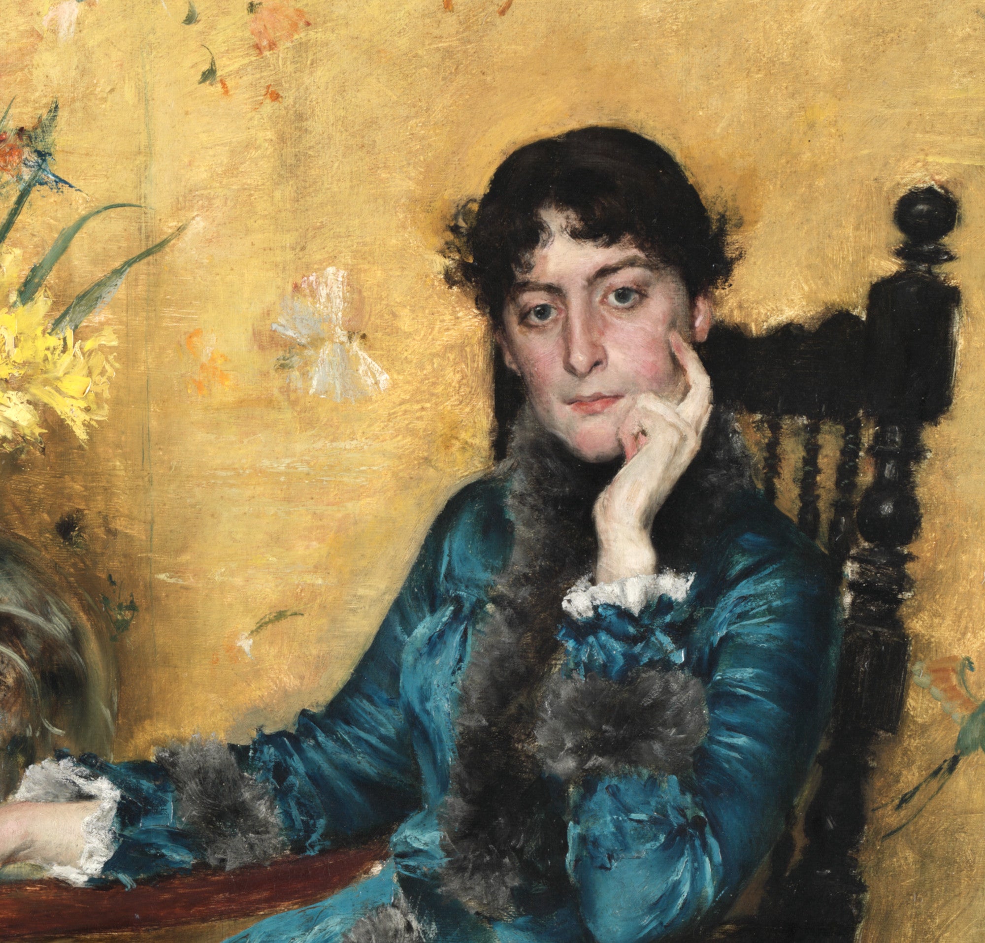 William Merritt Chase Fine Art Print, Portrait of Dora Wheeler