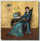 William Merritt Chase Fine Art Print, Portrait of Dora Wheeler