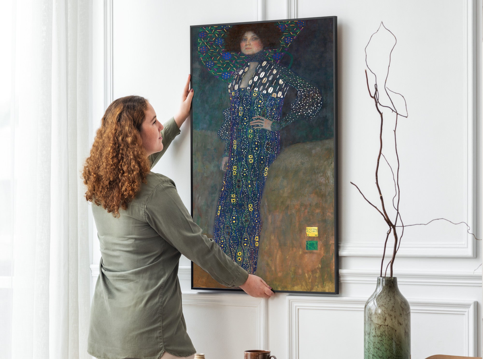 Gustav Klimt, Portrait of Emilie Louise Flöge