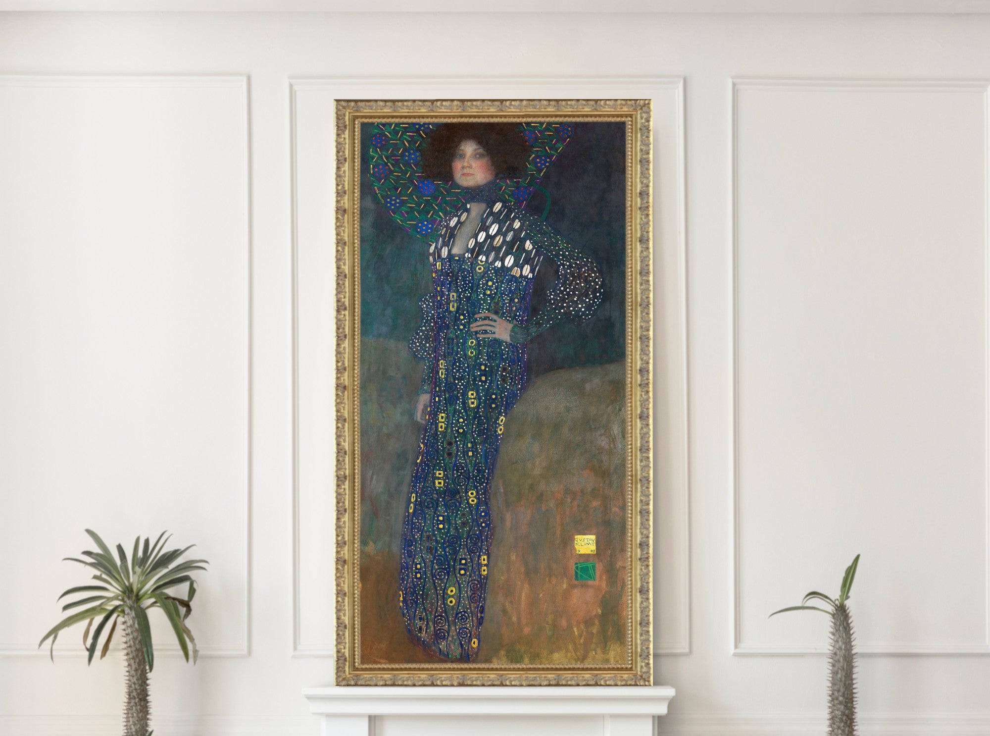 Gustav Klimt, Portrait of Emilie Louise Flöge