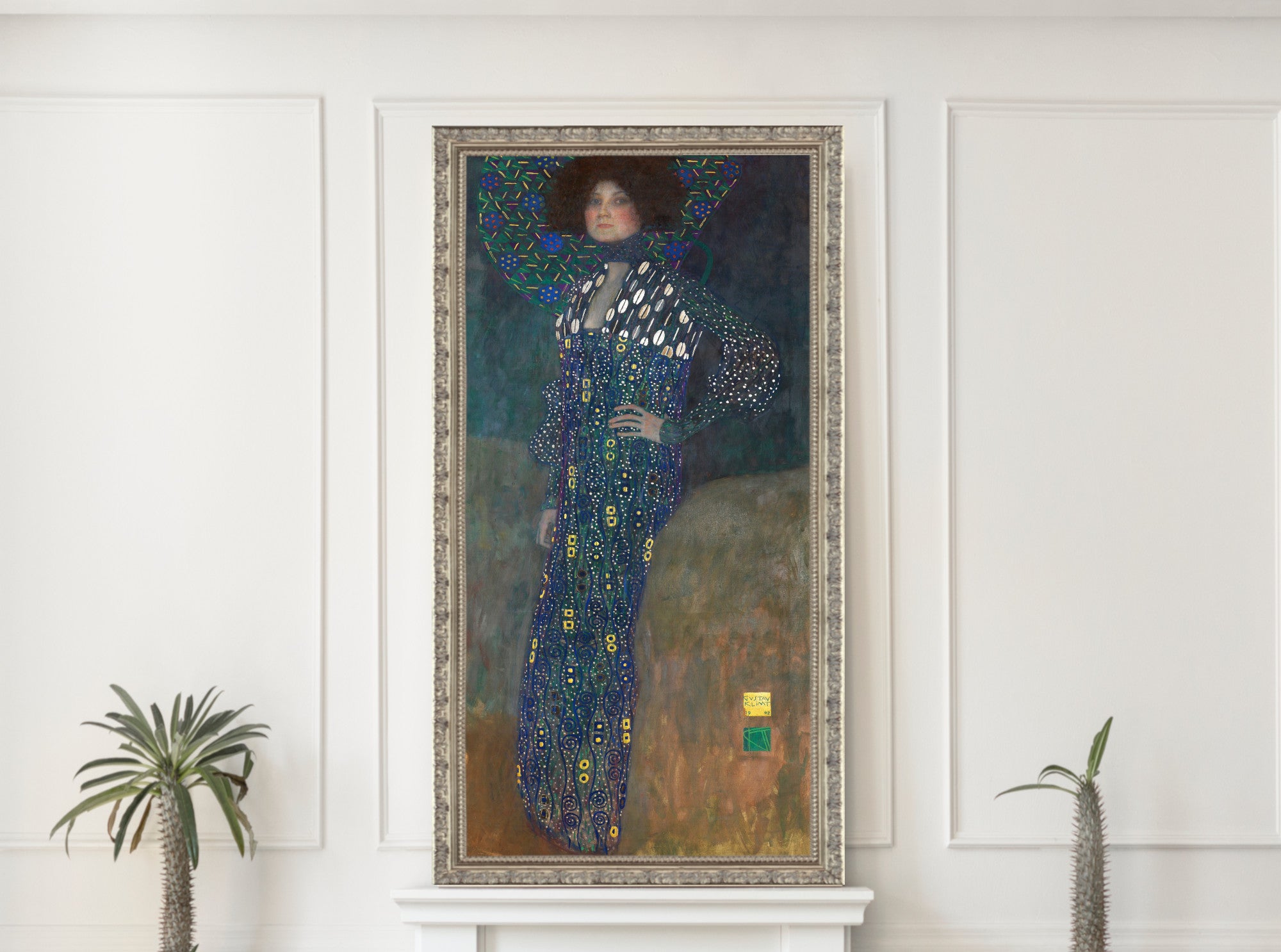 Gustav Klimt, Portrait of Emilie Louise Flöge