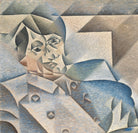 Juan Gris Crystal Cubism Fine Art Print, Portrait of Pablo Picasso
