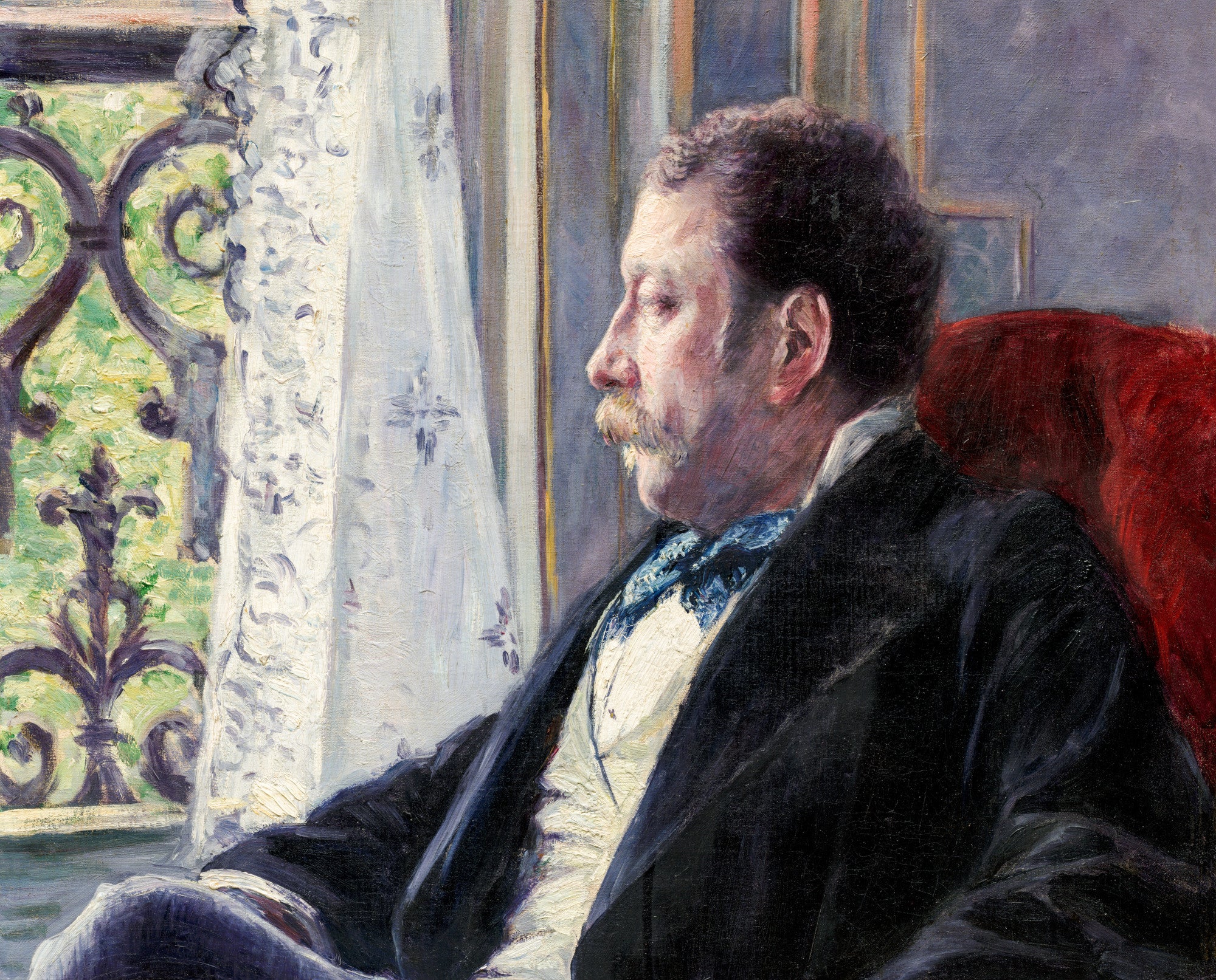Gustave Caillebotte Fine Art Print : Portrait of a Man